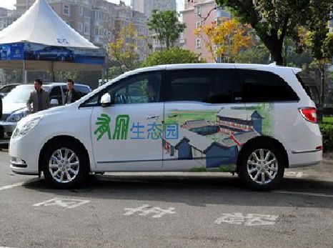 顺昌户外车贴喷绘如何保持效果?